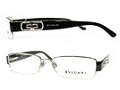 BVLGARI ブルガリ 2023B ブラック×シルバーメガネフレーム・眼鏡