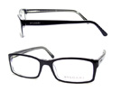 BVLGARI　ブルガリ　3002　ロゴありブラックメガネフレーム・眼鏡