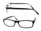 BVLGARI　ブルガリ　3003　ロゴありブラックメガネフレーム・眼鏡