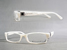BVLGARI　ブルガリ　4001B　ロゴマーブルホワイトメガネフレーム・眼鏡