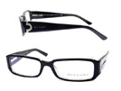 BVLGARI　ブルガリ　4006B　ロゴありブラックメガネフレーム・眼鏡