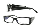BVLGARI ブルガリ 473Bブラックメガネフレーム 眼鏡