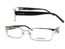 CHANEL シャネル 2096ブラック×シルバーメガネフレーム　眼鏡