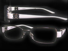 CHANEL シャネル 2101ホワイト×シルバーメガネフレーム　眼鏡