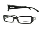 CHANEL シャネル 3091ブラック×ホワイトメガネフレーム　眼鏡