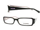 CHANEL シャネル 3091ブラック×ピンクメガネフレーム　眼鏡