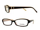 CHANEL シャネル 3158 ブラック×ベージュメガネフレーム 眼鏡