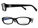 CHANEL シャネル 3161B ブラック×ストーンメガネフレーム 眼鏡