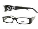 D&G　1127ブラックメガネフレーム　眼鏡