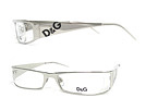 D&G　5003シルバーメッキメガネフレーム　眼鏡