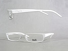 D&G ディーアンドジー 5008 ロゴありホワイトメガネフレーム 眼鏡