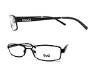 D&G ディーアンドジー 5039 ロゴありブラックメガネフレーム 眼鏡