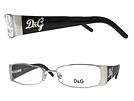 D&G ディーアンドジー 5049 シルバー×ブラック メガネフレーム 眼鏡