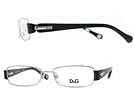 D&G ディーアンドジー 5093 シルバー×ブラックメガネフレーム 眼鏡