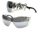D&G 6019 ブラックミラーサングラス