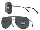 D&G ディーアンドジー 6076 ティアドロップサングラス ブラック □■値下げ■□