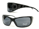 D&G 8009 ブラックサングラス