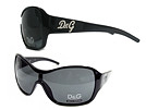 D&G 8035B ロゴありブラックサングラス