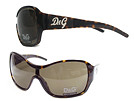 D&G 8035B ロゴあり鼈甲ブラウンサングラス