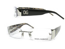 DOLCE&GABBANA ドルチェ＆ガッバーナ 1107Bブラック×豹柄メガネフレーム　眼鏡