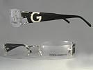 DOLCE&GABBANA ドルチェ＆ガッバーナ 1148 シルバー×ブラックメガネフレーム 眼鏡