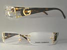 DOLCE&GABBANA ドルチェ＆ガッバーナ 1148 ゴールド×鼈甲メガネフレーム 眼鏡 □■値下げ■□