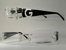 DOLCE&GABBANA ドルチェ&ガッバーナ 1148B シルバー×ブラックメガネフレーム 眼鏡 □■値下げ■□