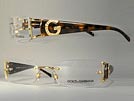 DOLCE&GABBANA ドルチェ＆ガッバーナ 1148B ゴールド×鼈甲メガネフレーム 眼鏡