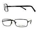 DOLCE&GABBANA ドルチェ&ガッバーナ 1154 ブラックステンレスメガネフレーム 眼鏡 □■値下げ■□