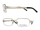 DOLCE&GABBANA ドルチェ＆ガッバーナ 1161 シルバー×ゴールドメガネフレーム 眼鏡