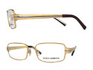 DOLCE&GABBANA ドルチェ＆ガッバーナ 1161 ゴールド×シルバーメガネフレーム 眼鏡