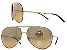 DOLCE&GABBANA ドルチェ＆ガッバーナ 2075 グラデーションブラウンミラー ティアドロップサングラス