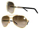 DOLCE&GABBANA ドルチェ＆ガッバーナ 2081 グラデーションブラウンサングラス ティアドロップ