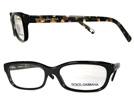 DOLCE&GABBANA ドルチェ＆ガッバーナ 3084 ブラック×クリアメガネフレーム 眼鏡