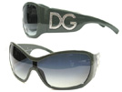 DOLCE&GABBANA ドルチェ&ガッバーナ 6034B ラインストーングラデーションブラックサングラス