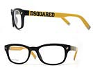 DSQUARED2 ディースクエアード 5006 ブラック×ライトオレンジメガネフレーム 眼鏡