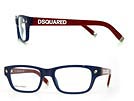 DSQUARED2 ディースクエアード 5031 ブルー×レッドメガネフレーム 眼鏡
