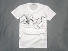 10春夏 プリント半袖Tシャツ ホワイト