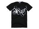 '10春夏 プリント半袖Tシャツ ブラック
