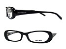miu miu ミュウミュウ 06FV ブラックメガネフレーム 眼鏡