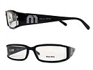 miu miu ミュウミュウ 15EV ブラックメガネフレーム 眼鏡