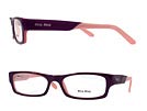 miu miu ミュウミュウ 17FV パープルメガネフレーム 眼鏡