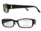 RALPH LAUREN ラルフローレン 2044 ブラックメガネフレーム 眼鏡