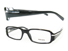 PRADA プラダ 02HVブラックメガネフレーム 眼鏡
