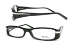 PRADA プラダ 14HVブラックメガネフレーム 眼鏡