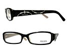 PRADA プラダ 15LV ブラックメガネフレーム 眼鏡