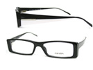 PRADA プラダ 16HVブラック×ホワイトメガネフレーム 眼鏡 □■値下げ■□