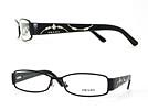 PRADA プラダ 58LV ブラックメガネフレーム 眼鏡