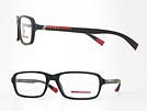 PRADA SPORT プラダスポーツ 01CV マットブラックメガネフレーム 眼鏡