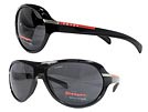 PRADA SPORT プラダスポーツ 08IS ブラックサングラス □■値下げ■□